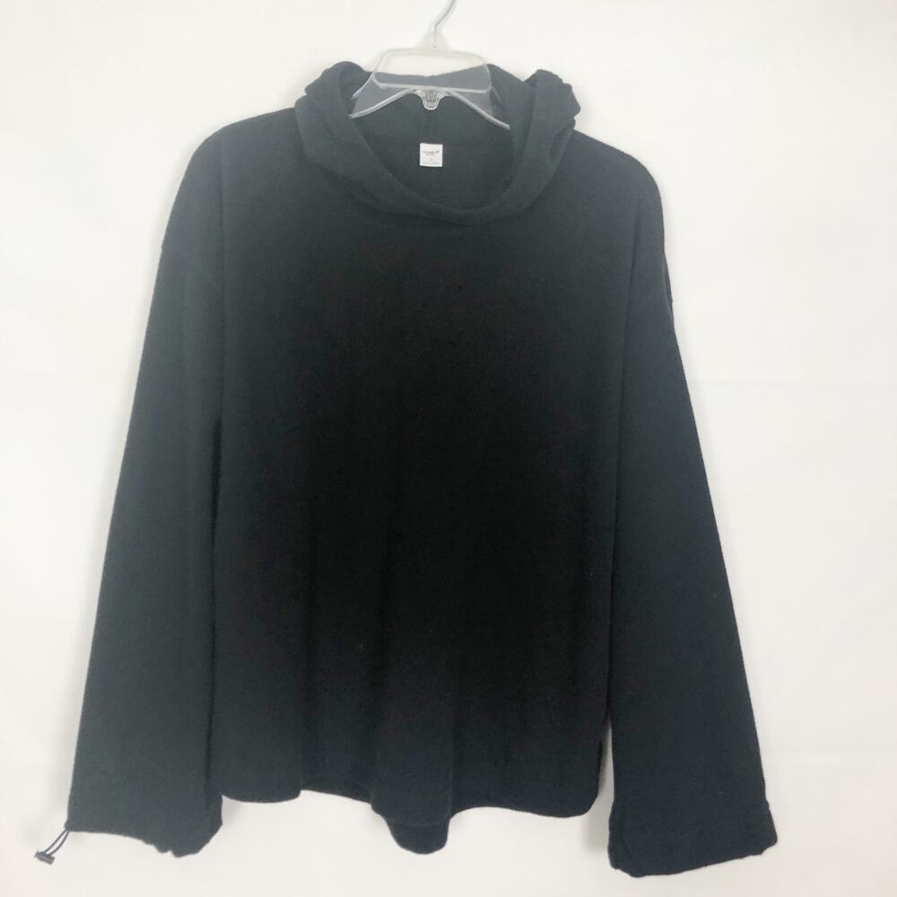 Old Navy Active Women's Hooded Black Sweatshirt Size Large